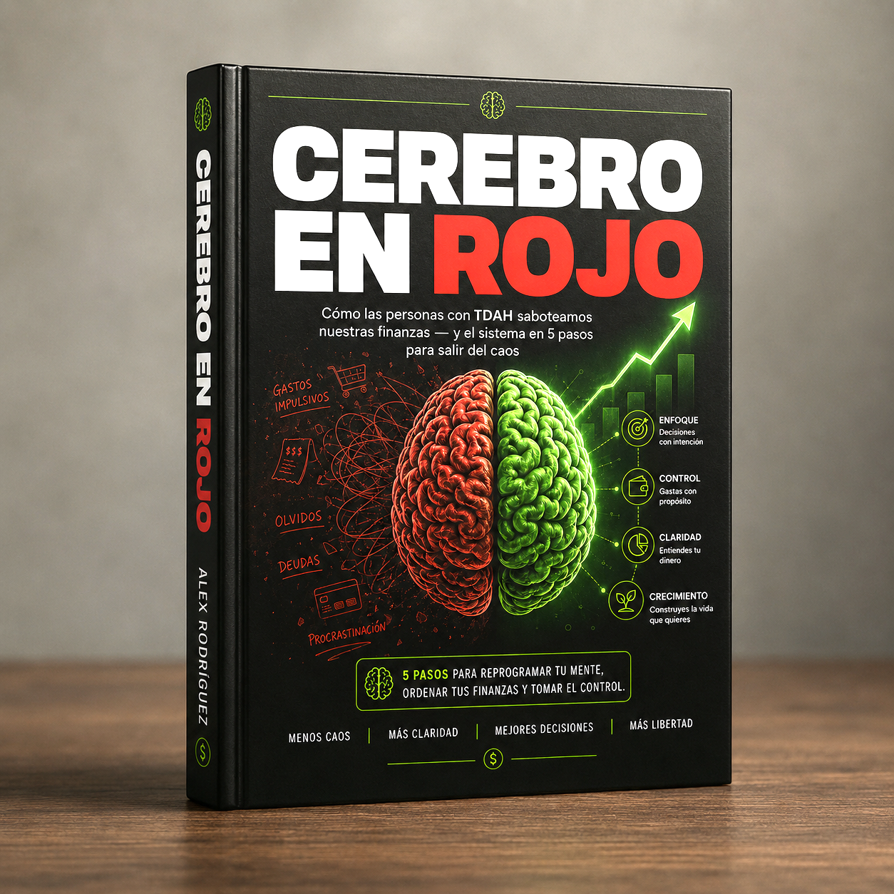 Cerebro en rojo + 4 Bonos: Domina tus finanzas