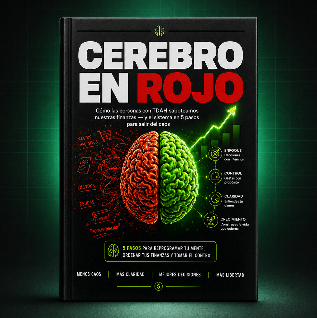 Cerebro en rojo + 4 Bonos: Domina tus finanzas